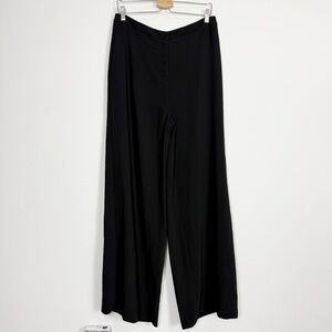 Product Seeker Wide Leg Pants Womens XL Black Trousers Dress Pant NWT NEW